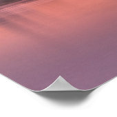 コロンビア川峡谷、サンライズ、または ポスター (角)