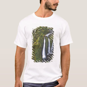 コロンビア川峡谷 トリプルフォールズ Tシャツ