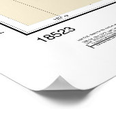 コロンビア川航海の図18523 ポスター (角)