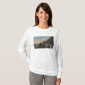 コロンビア川、オレゴン Tシャツ (正面フル)