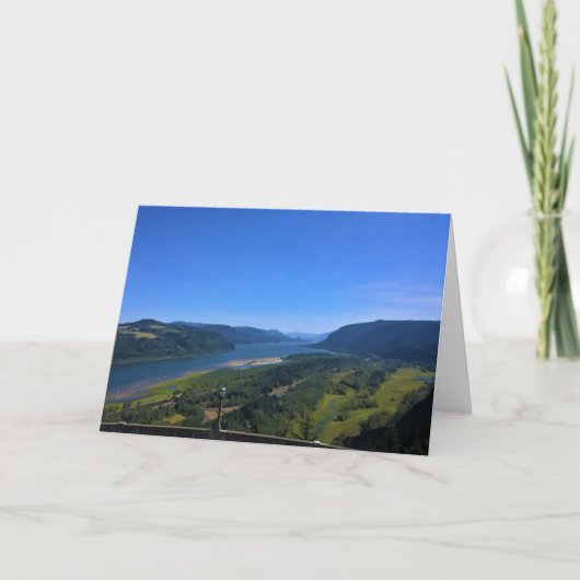 コロンビア川 カード (正面)