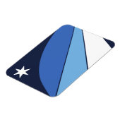 コロンビア州旗を持つフレキシブルなフォトマグネット マグネット (左側)