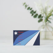 コロンビア州旗を持つ名刺(SC) 名刺 (スタンド正面)