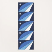 コロンビア州旗を持つ愛国的なヨガマットSC ヨガマット (正面)