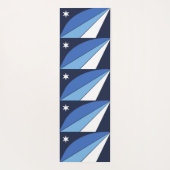 コロンビア州旗を持つ愛国的なヨガマットSC ヨガマット (裏面)