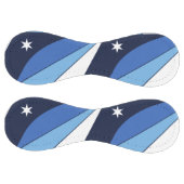 コロンビア州旗を持つ愛国的ソフトボール ソフトボール (パネル)