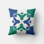 コロンビア州旗（ミズーリ州） クッション (裏面)