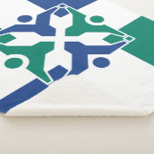 コロンビア州旗（ミズーリ州） シェルパブランケット (3/4)