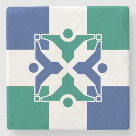 コロンビア州旗（ミズーリ州） ストーンコースター