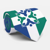 コロンビア州旗（ミズーリ州） ネクタイ (ロール)