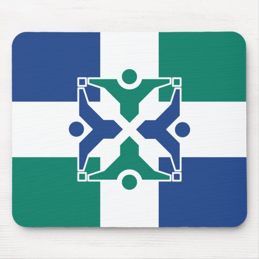 コロンビア州旗（ミズーリ州） マウスパッド (正面)