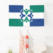 コロンビア州旗（ミズーリ州） 横断幕 (インサイチュ)