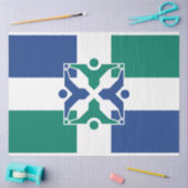 コロンビア州旗（ミズーリ州） 薄葉紙 (クラフト)