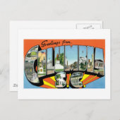 コロンビア州(SC)からの挨拶 ポストカード (正面/裏面)