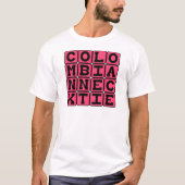 コロンビア式ネクタイ, 死刑執行方法 Tシャツ (正面)