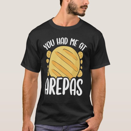 コロンビア料理Arepas Lover Venezerelで食べた Tシャツ (正面)
