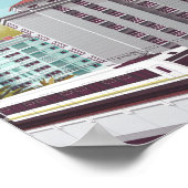 コロンビア有名な旅行の場所 ポスター (角)