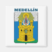 コロンビア磁石メデリンの紋章 マグネット (正面)