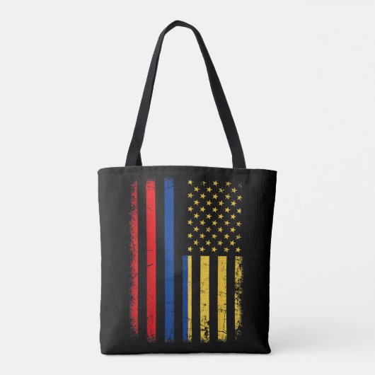 コロンビア米国国旗コロンビア・ルーツColombia A トートバッグ (裏面)