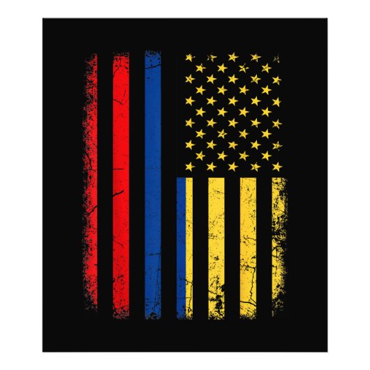 コロンビア米国国旗コロンビア・ルーツColombia A フォトプリント (正面)