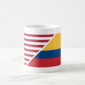 コロンビア系アメリカ人 コーヒーマグカップ (中央)