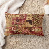 コロンビア紀前中南米ペルーのシャンケイ ランバークッション (ブランケット)