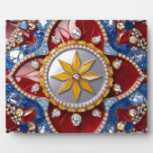 コロンビア色のプラークモダンデザイン フォトプラーク (正面)