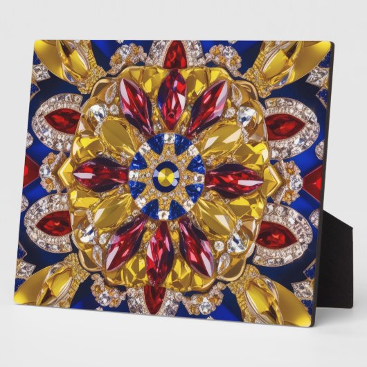 コロンビア色のプラークモダンデザイン フォトプラーク (側面)