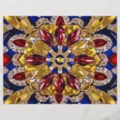 コロンビア色のレターヘッドデザイン (正面)