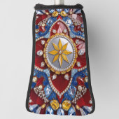 コロンビア色付きゴルフパターカバーデザイン ゴルフヘッドカバー (回転90)