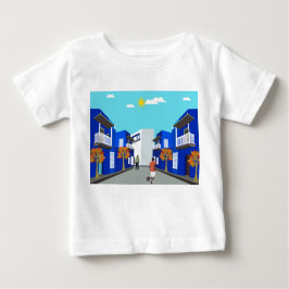 コロンビア通りフットボール ベビーTシャツ