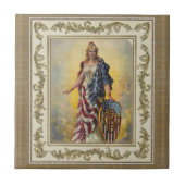 コロンビア醸造株式会社ポスターセラミックタイル タイル (正面)