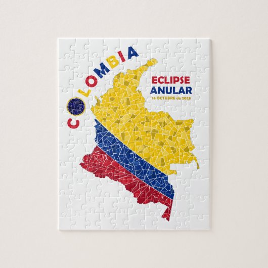 コロンビア金環日食パズル ジグソーパズル (縦)