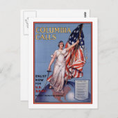 コロンビア電話 ポストカード (正面/裏面)