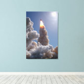 コロンビア180ターンおよびバーンフォト キャンバスプリント (インサイチュ (ウッドフロア))