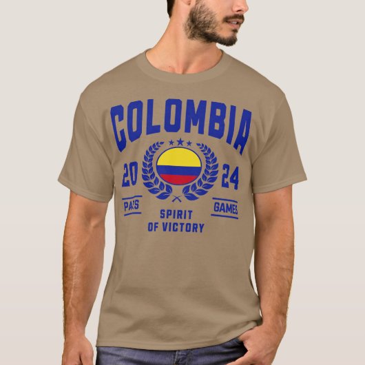 コロンビア2024スポーツ愛好家 Tシャツ (正面)