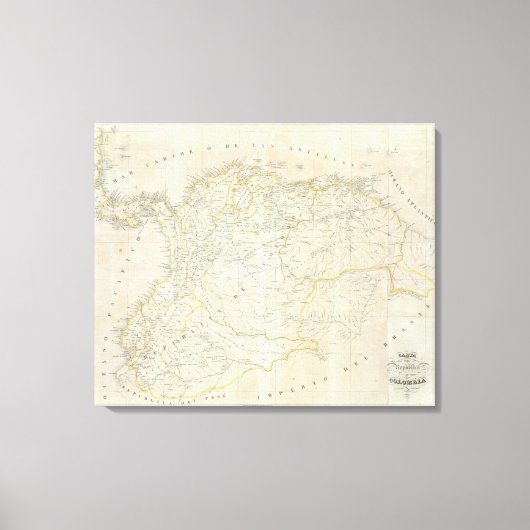 コロンビア3 キャンバスプリント (正面)