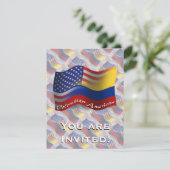 コロンビア·アメリカン·ウェーブ旗 招待状 (スタンド正面)