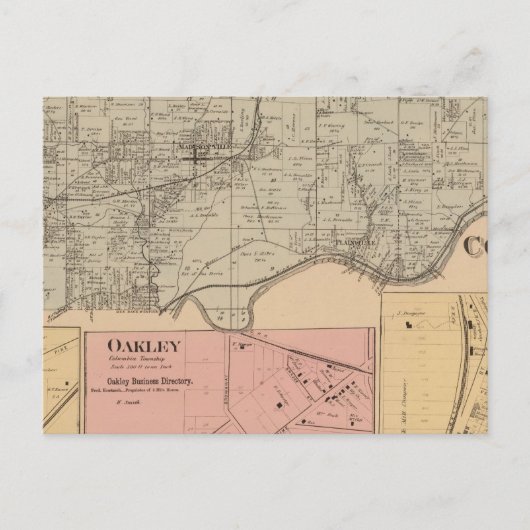 コロンビア（オハイオ州） ポストカード (正面)