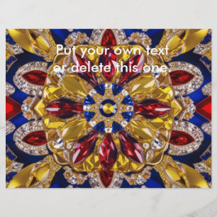 コロンビア・カラー付きフライヤーデザイン チラシ