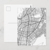 コロンビア カリの地図 ポストカード (正面/裏面)