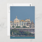 コロンビア – カルタヘナウォーターフロント ポストカード (正面/裏面)