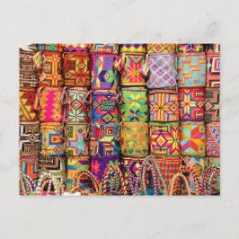 コロンビア，カルタヘナ，カラー爆発 ポストカード