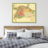 コロンビア、ギアナ キャンバスプリント (インサイチュ (寝室))