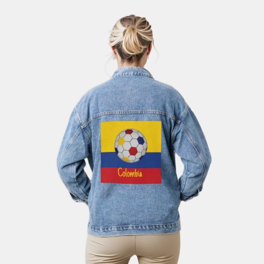 コロンビア サッカー デニムジャケット (モデル)