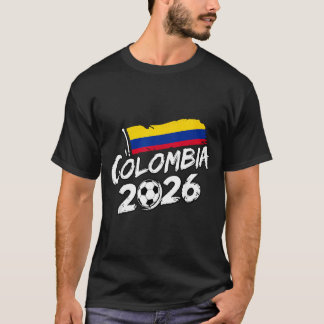コロンビア サッカー フットボール ゲーム プレイヤー ファン コロンビア Tシャツ