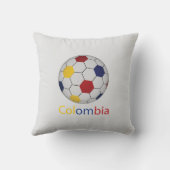 コロンビア サッカー 投げ枕 クッション (裏面)