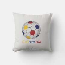 コロンビア サッカー 投げ枕