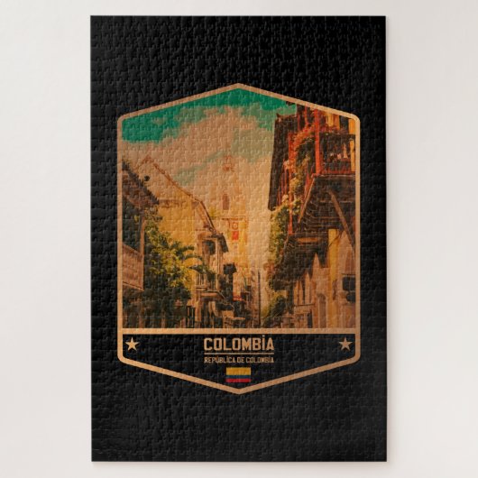 コロンビア ジグソーパズル (縦)