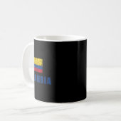 コロンビア デザイン コロンビアの衣類 スモール コーヒーマグカップ (正面左)